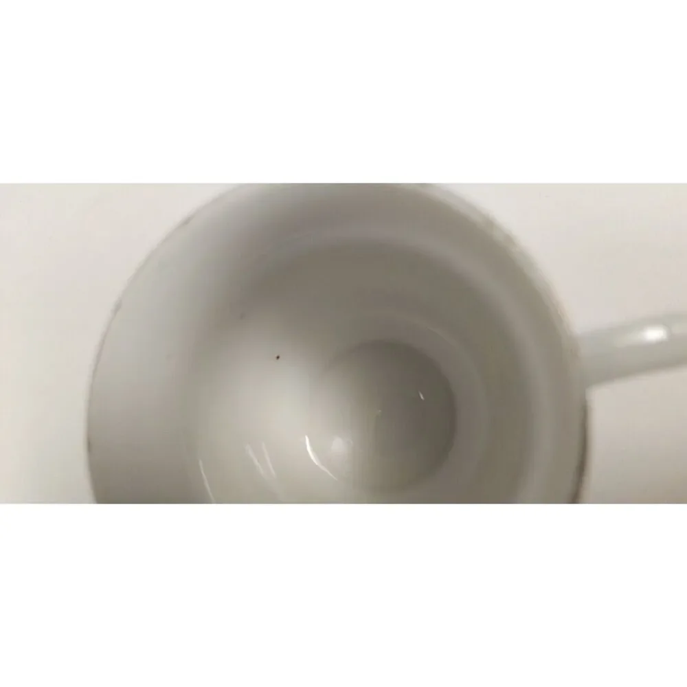 Germany Porcelain Friendship Mug Remember Me Raised Flower Vintage